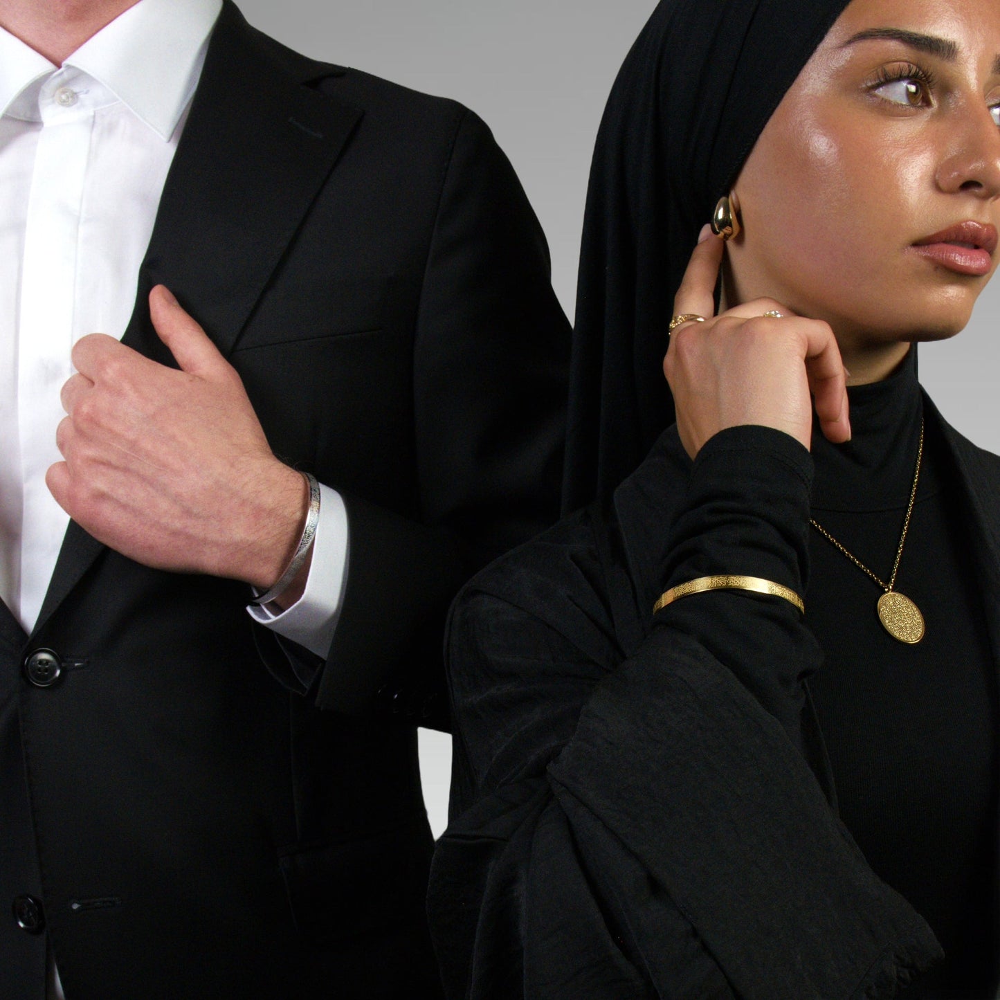 ALTIN KAPLAMA AYET-EL KÜRSİ BİLEKLİK